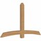 Ekena Millwork Bellingham Timber Gable Bracket, Western Red Cedar, 84"W x 49"H x 3 1/2"D x 5 1/2"F, 14/12 Pitch GBW084X49X0406BEL00SWR - alternate 5